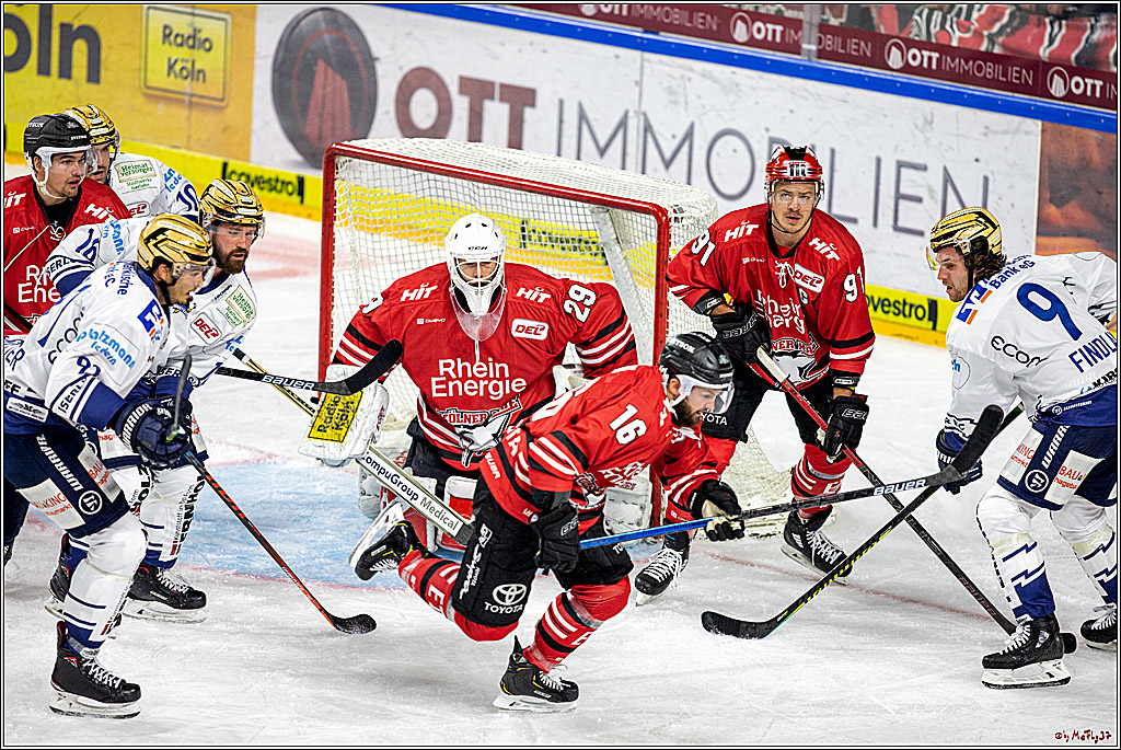 DEL; Koelner Haie - Iserlohn Roosters; Koeln, 13.09.2019